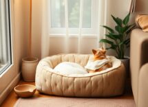 lettino imbottito per animali piccoli comfort e calore 1770993828