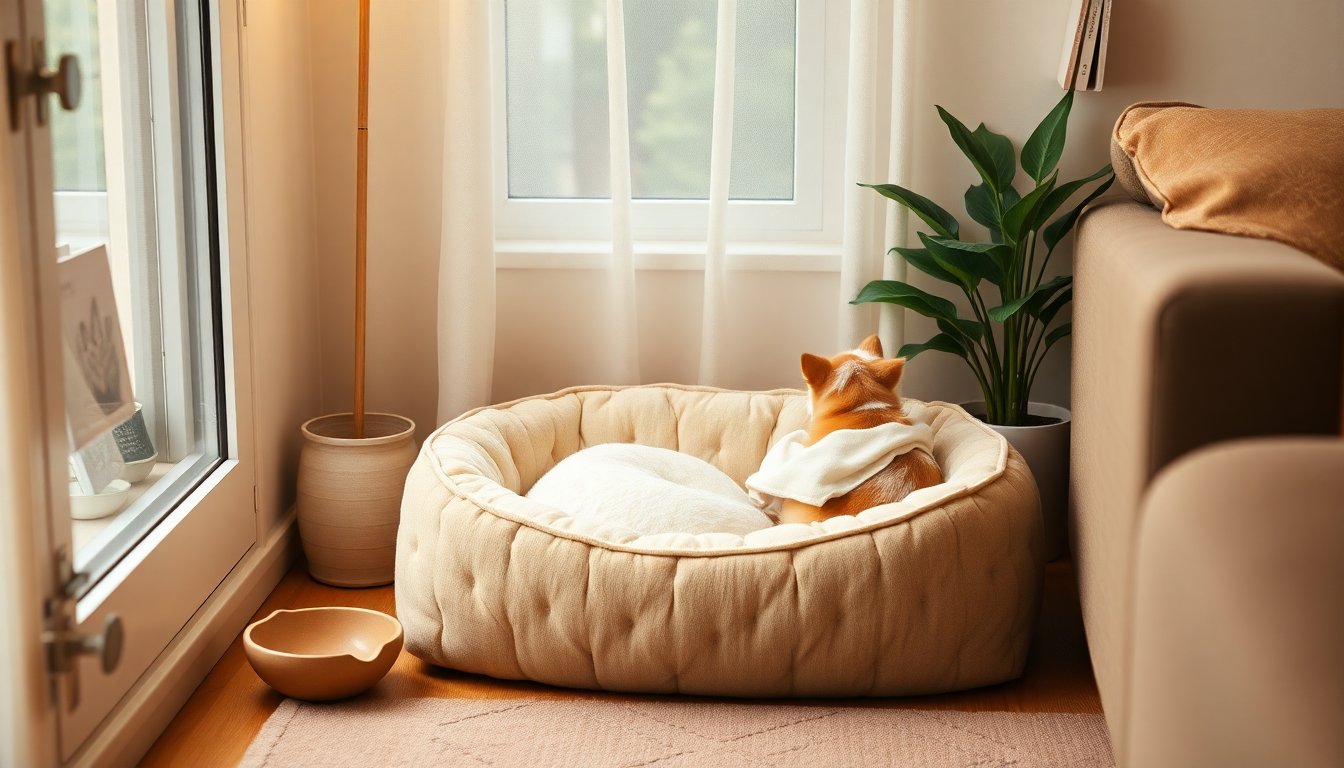 lettino imbottito per animali piccoli comfort e calore 1770993828