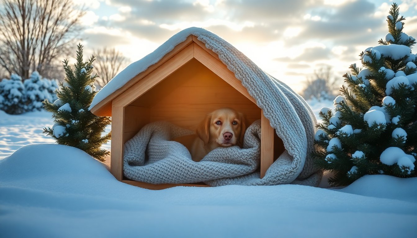 suggerimenti utili per tenere i tuoi animali domestici caldi e confortevoli in inverno 1769992860
