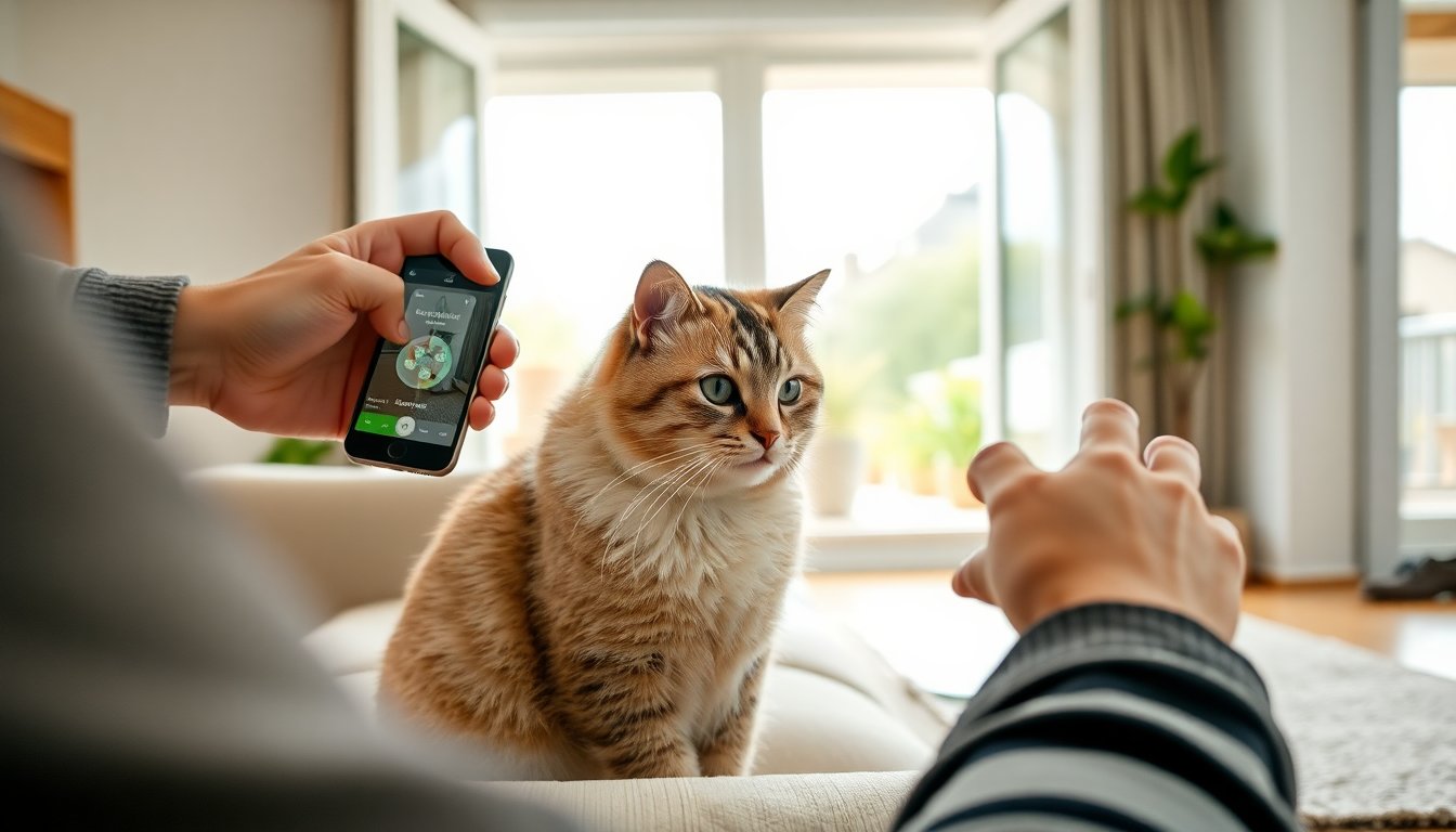 come catcheck usa la realta aumentata per valutare il rischio parassiti del gatto 1773801044