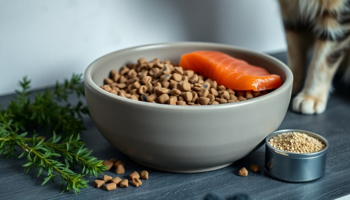 croccantini per gatti sterilizzati con salmone e spirulina 400 g 1774923853