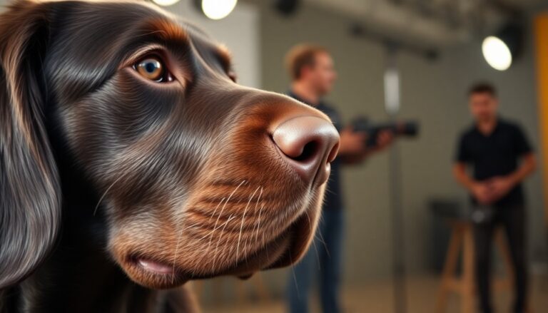 olivia il muso che parla sul set di cuori e il valore del legame uomo cane 1773217814