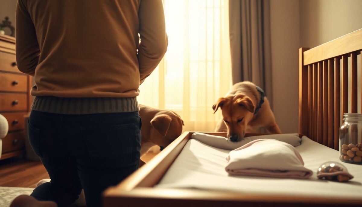 Come abituare il cane al neonato senza stress