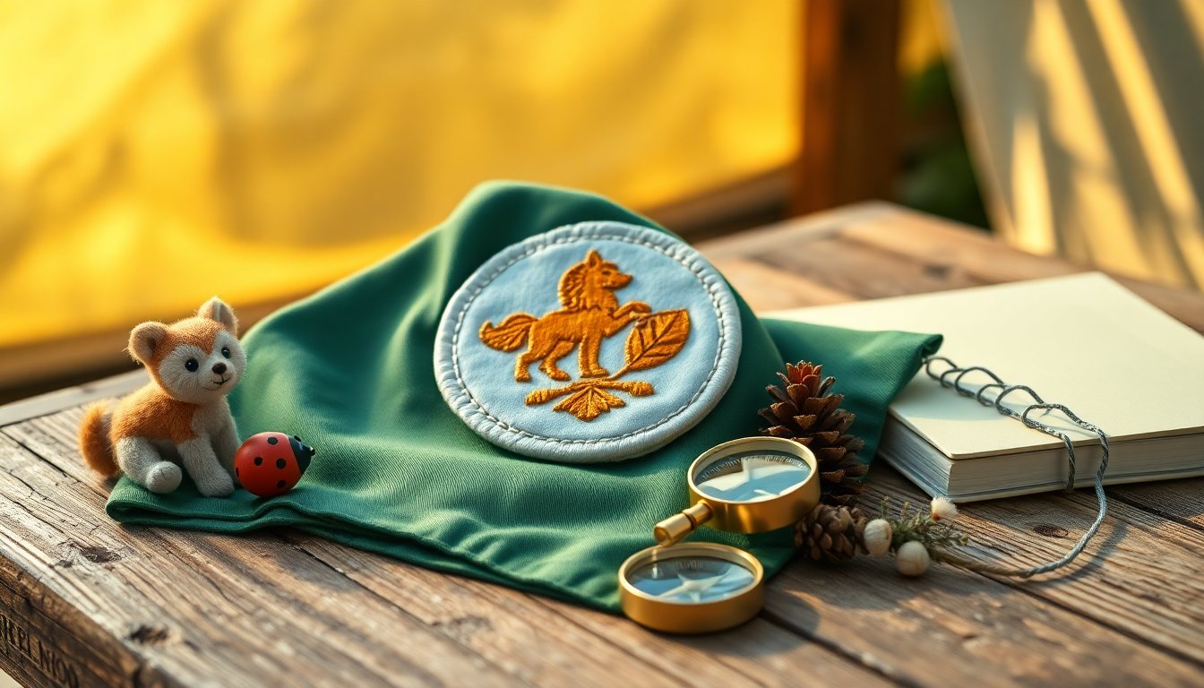 Distintivo amico degli animali Agesci: per lupetti e coccinelle