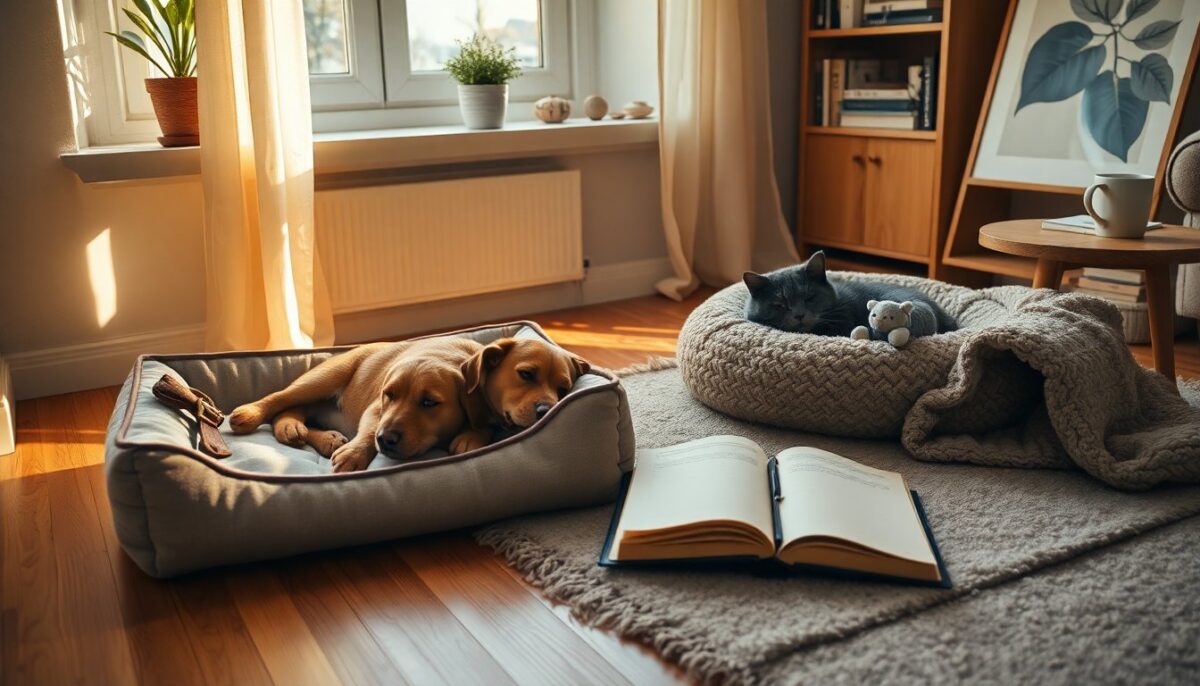 Sogni degli animali domestici: come cani e gatti vivono il riposo