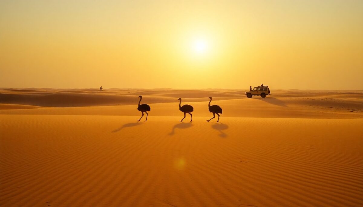 Il figlio del deserto: tra mito, struzzi e riprese dal vivo