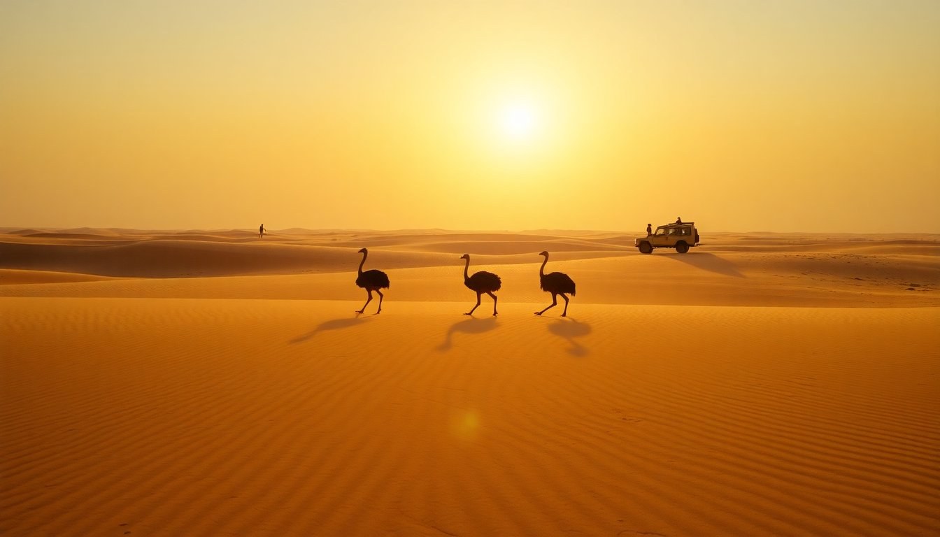Il figlio del deserto: tra mito, struzzi e riprese dal vivo